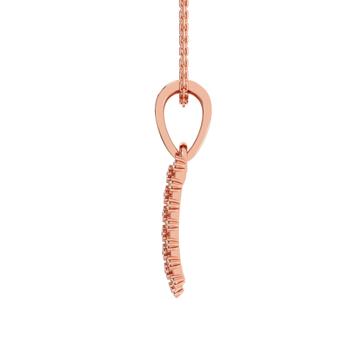 Dazzling Layer Style Diamond Bridal Pendant